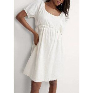 Hatch Cream Mini Dress